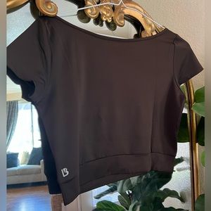 BuffBunny Collection Solar Banded Short Sleeve Crop Top